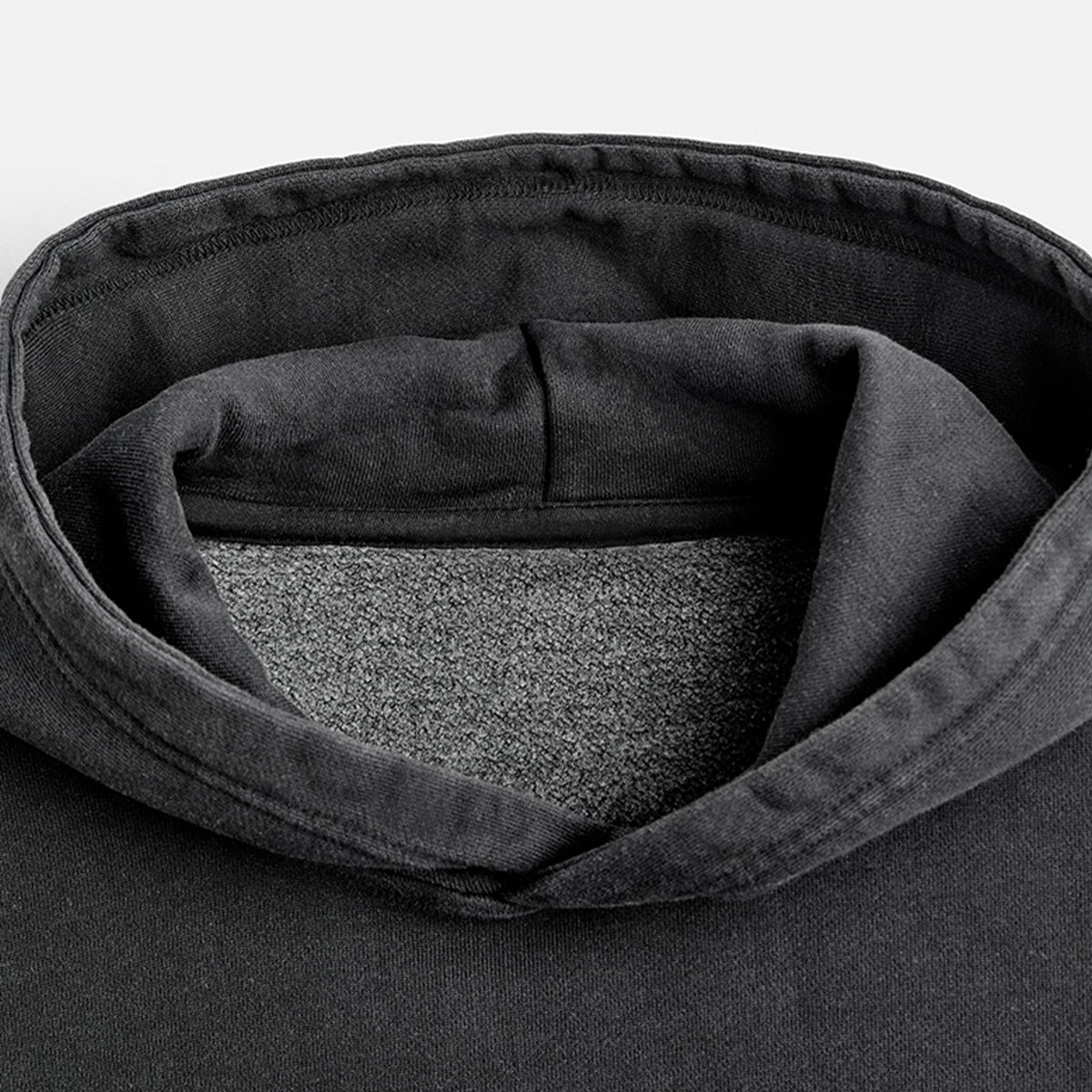Our Signature  Black Washed Hoodie