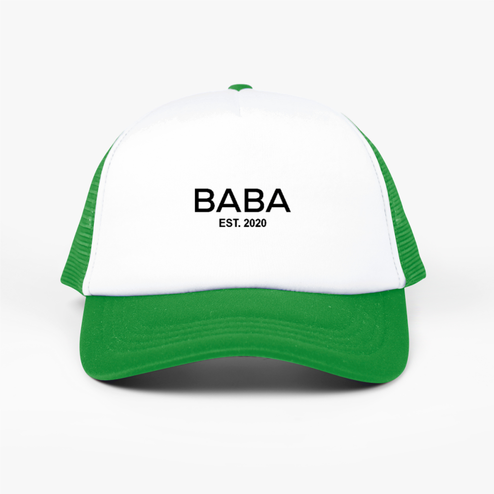 Colorblock Trucker Hat