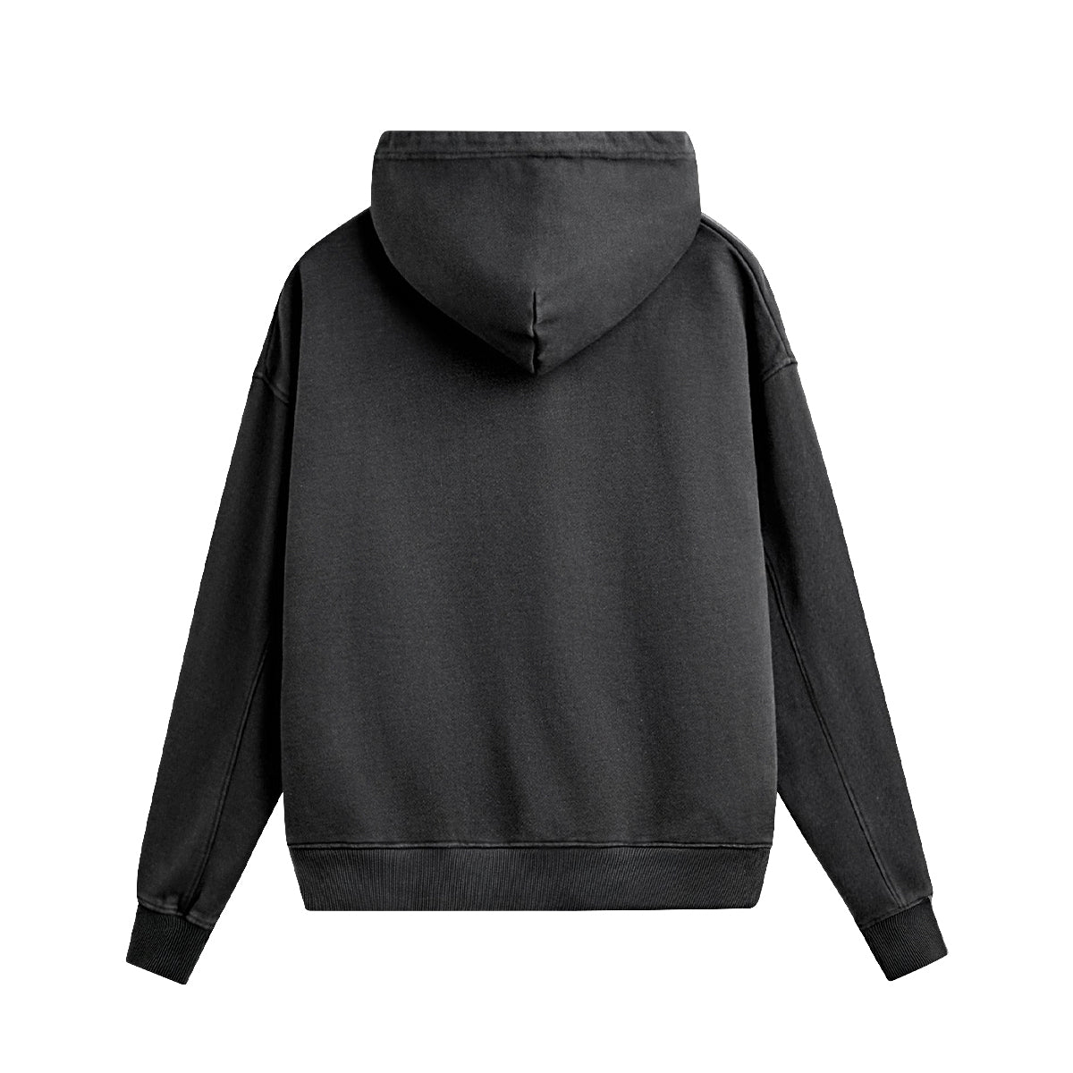 Our Signature  Black Washed Hoodie